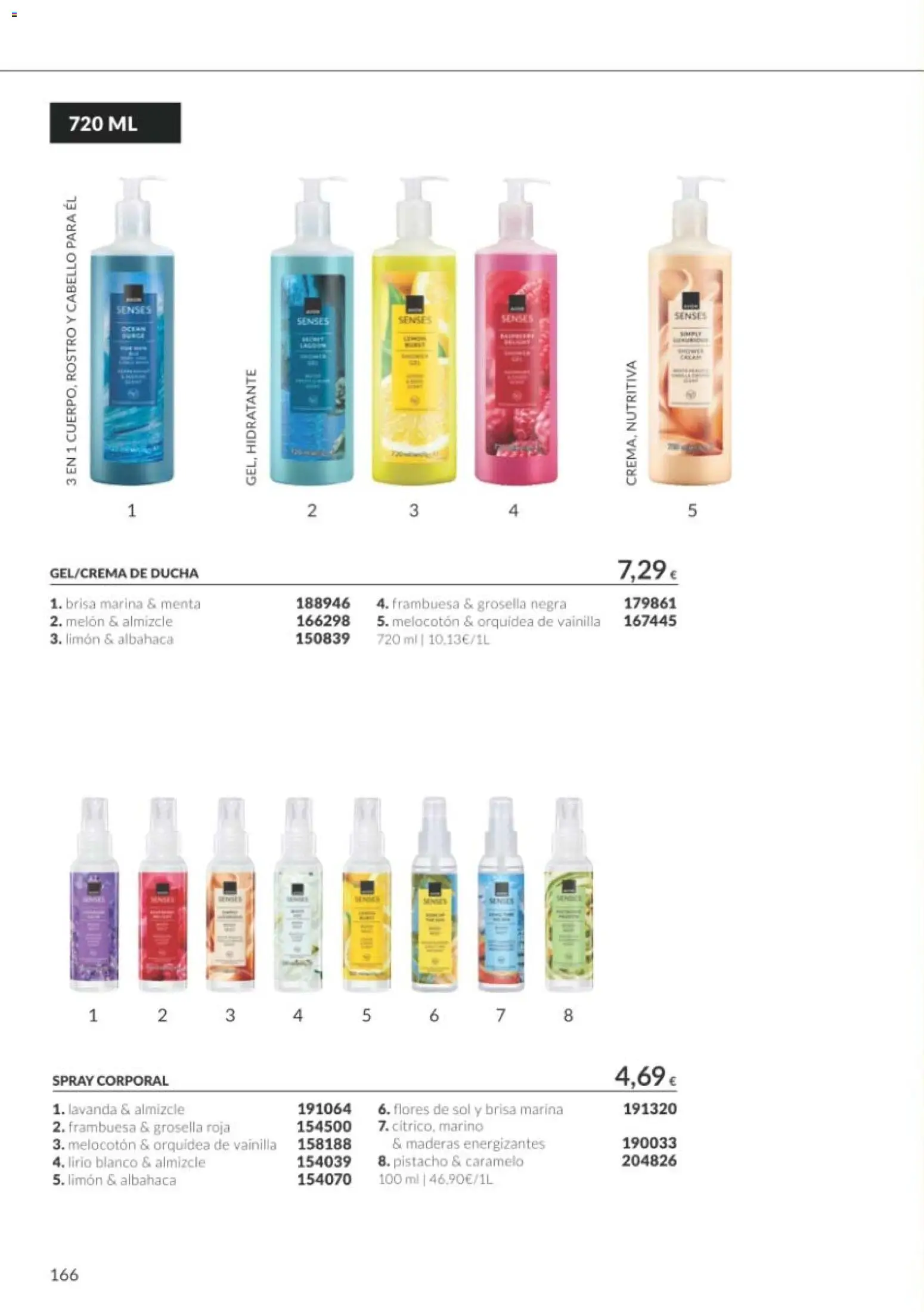 Catálogo AVON Black Friday │ válido desde el 01/11/2026 | Página: 166 | Productos: Orquídea, Flores, Limón, Ducha