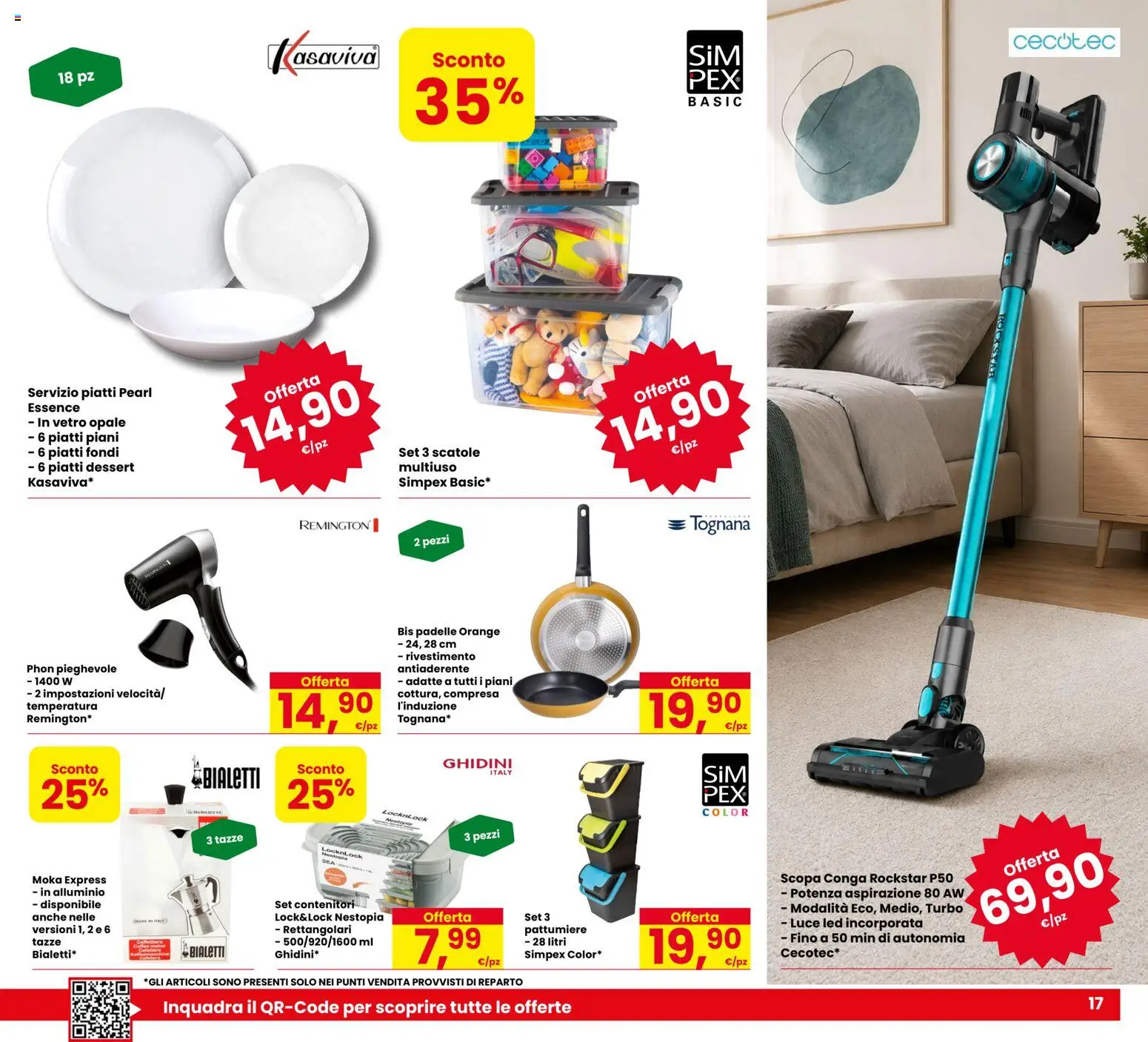 Volantino Eurospar del 06/08/2026 | Pagina: 17 | Prodotti: Scopa, Alluminio
