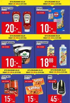 Matdax erbjudanden - Förhandsvisning av reklamblad från butik Matdax aktuell från 19/10/2026 | Sida: 6 | Produkter: Frukt, Pudding, Vanilj, Galler