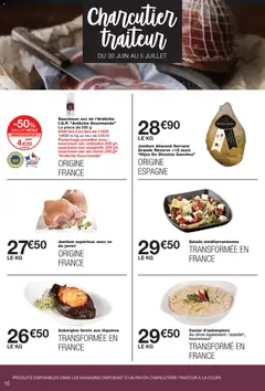 Monoprix - Prévisualisation de Monoprix catalogue valide à partir de 30/06/2026 | Page: 16 | Produits: Salade, Saucisson, Aubergine, Porc