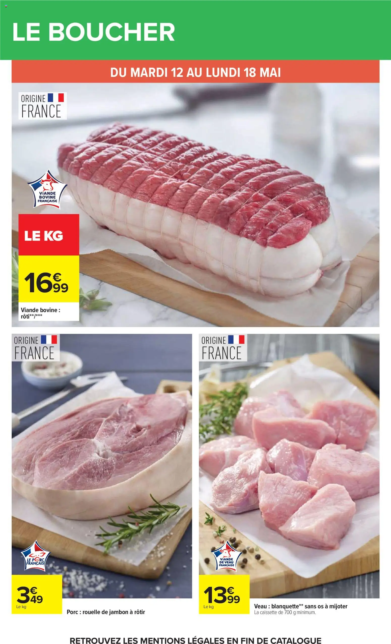 {H1} | Page: 32 | Produits: Porc rouelle de jambon, Jambon, Viande, Porc