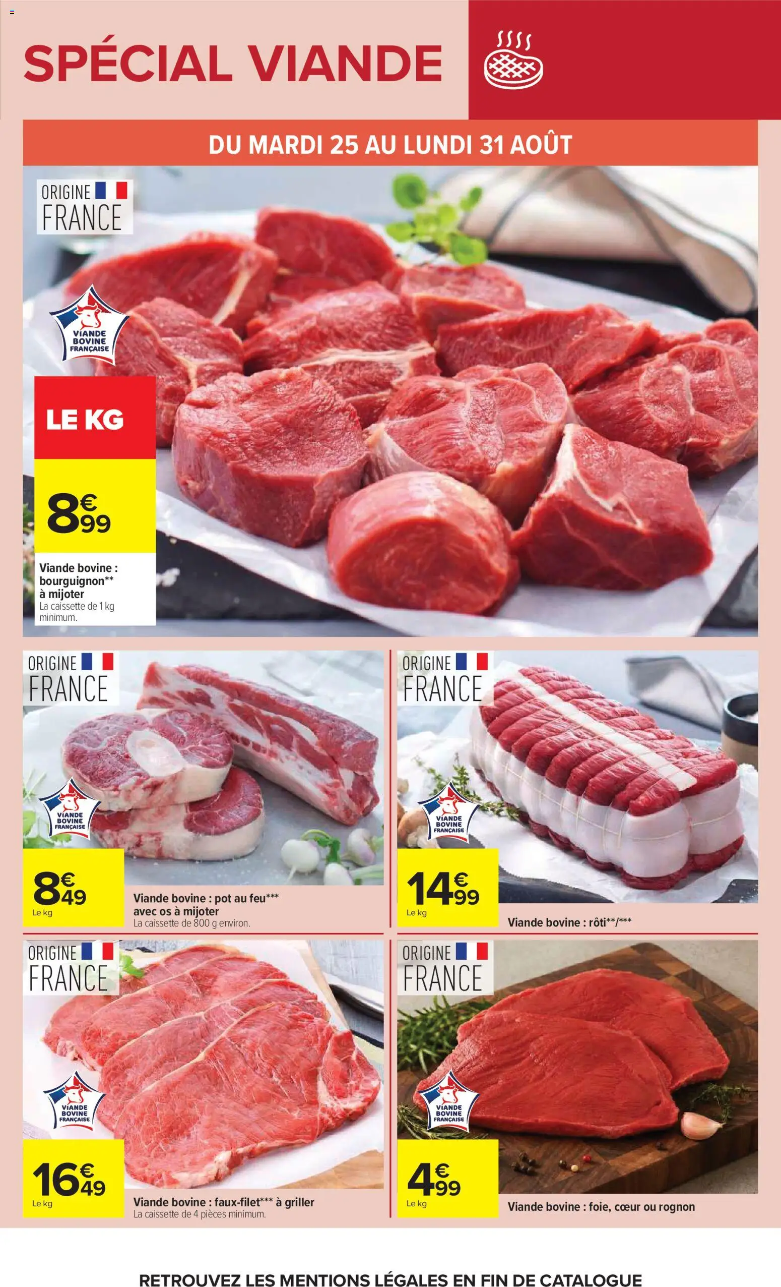 {H1} | Page: 21 | Produits: Viande, Viande bovine