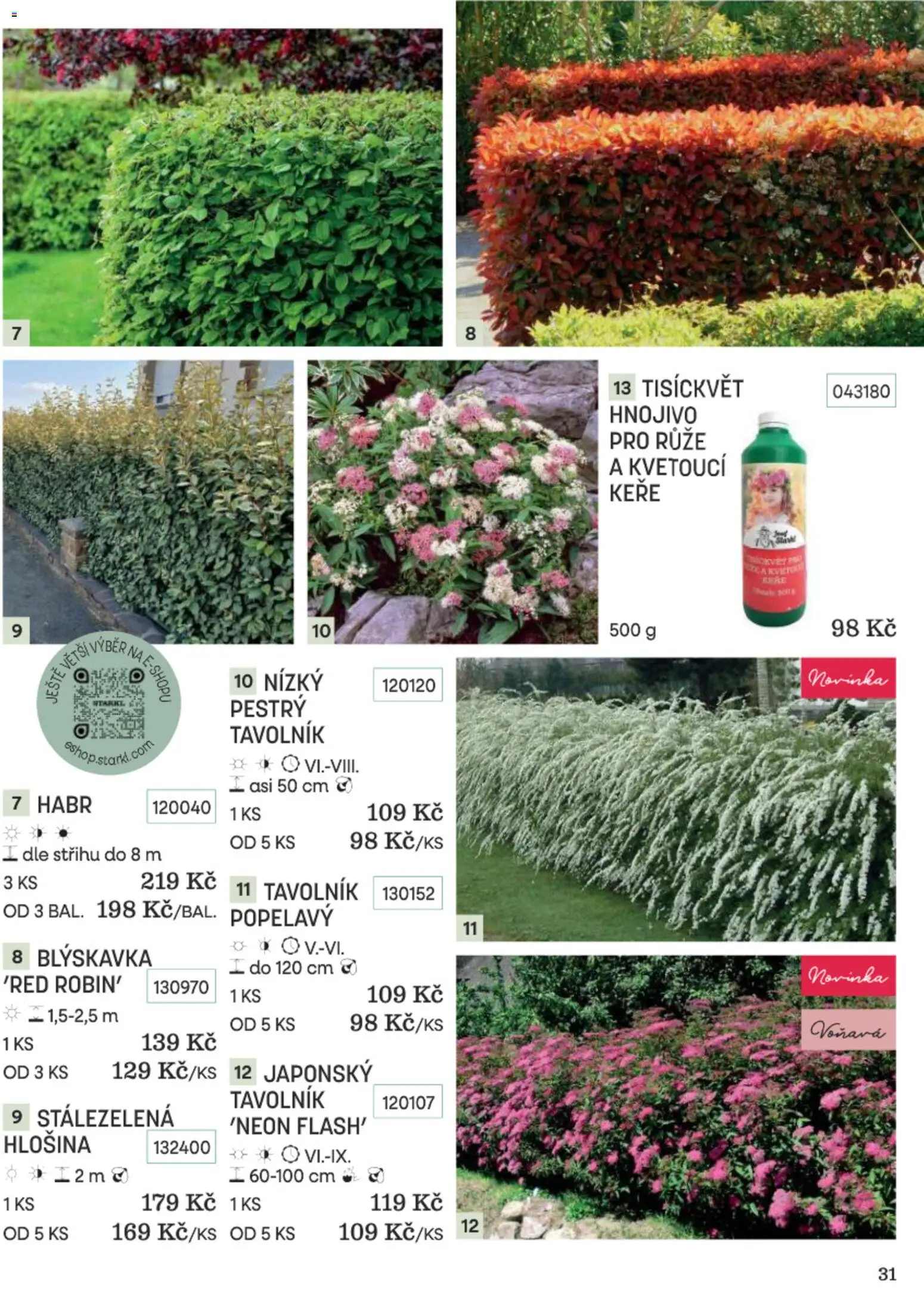 Starkl katalog Podzim 2026 od 01.09.2026 | Strana: 31 | Produkty: Hnojivo