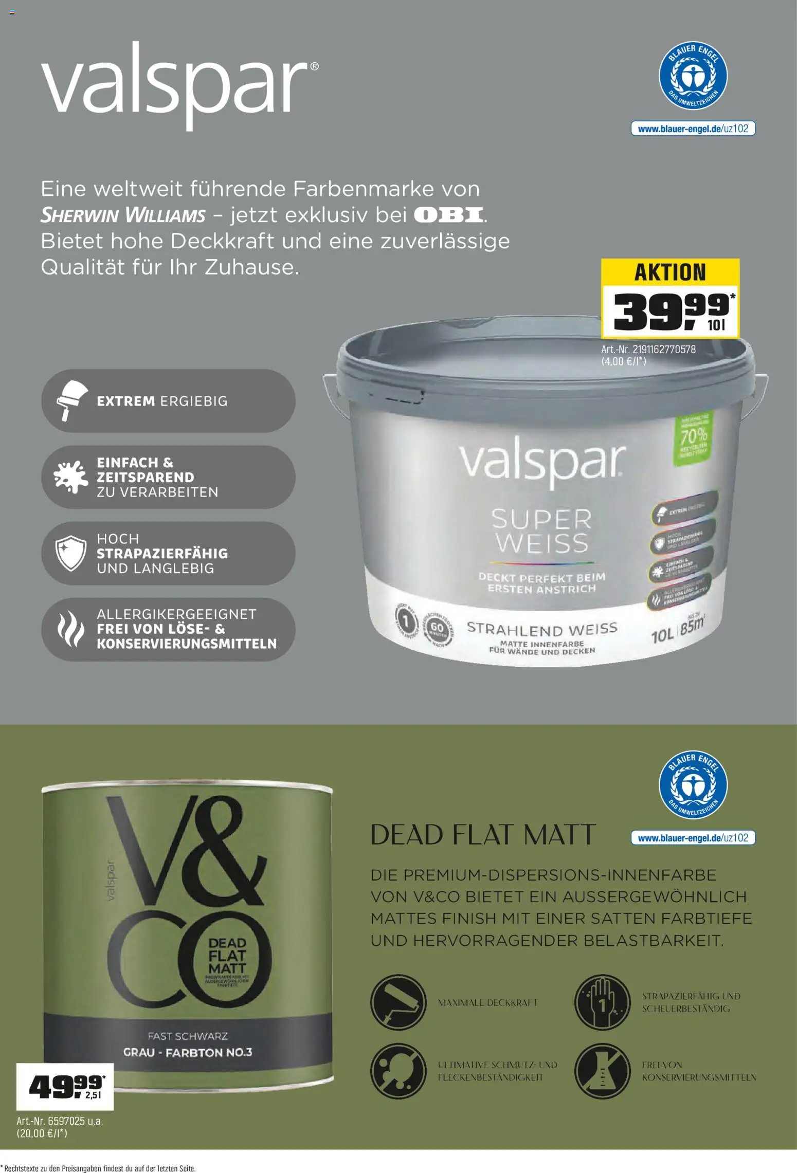 Obi Prospekt 	 – gültig ab 01.05.2026 | Seite: 16 | Produkte: Finish