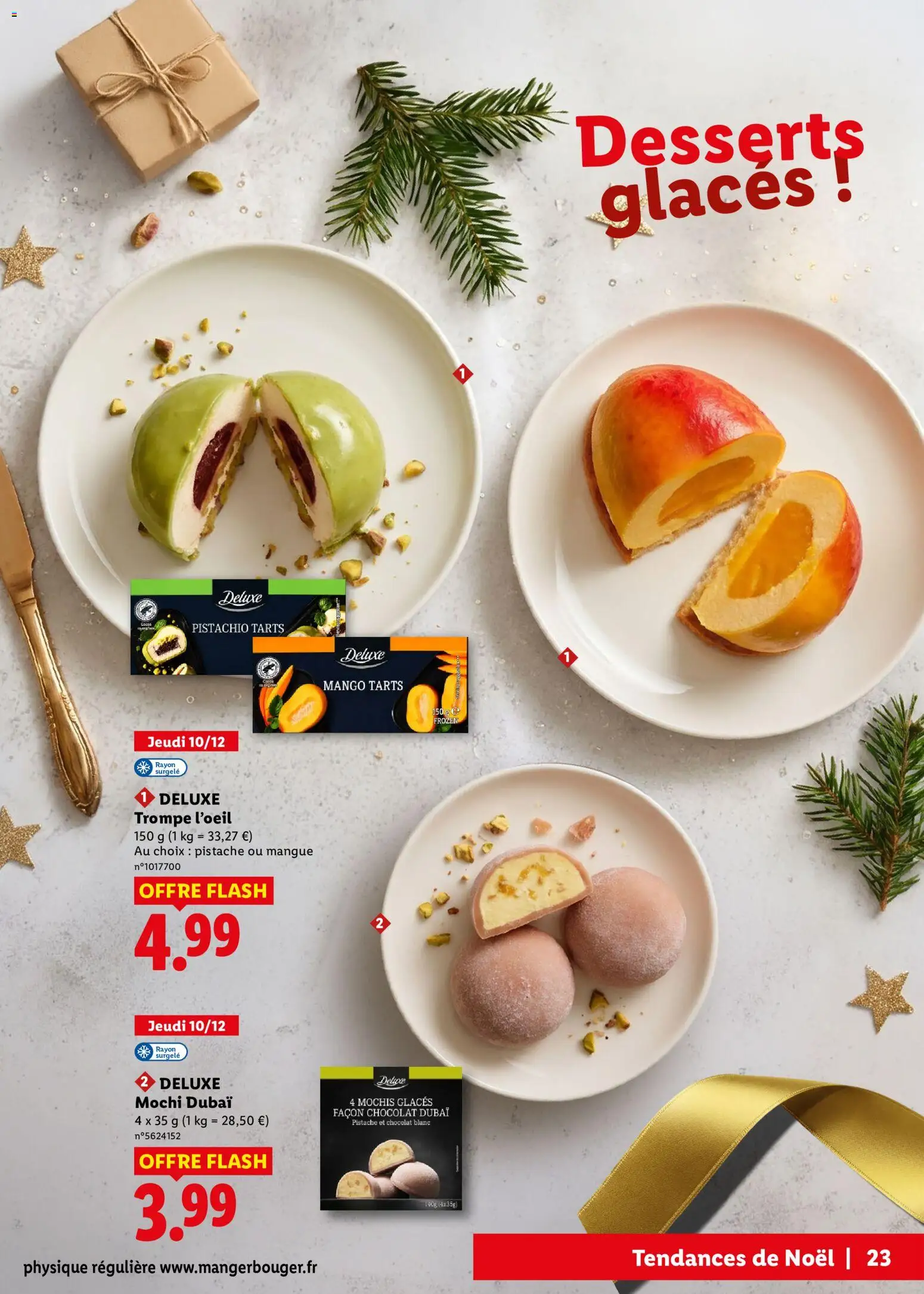 {H1} | Page: 23 | Produits: Glaces, Mangue, Mochis, Mochi