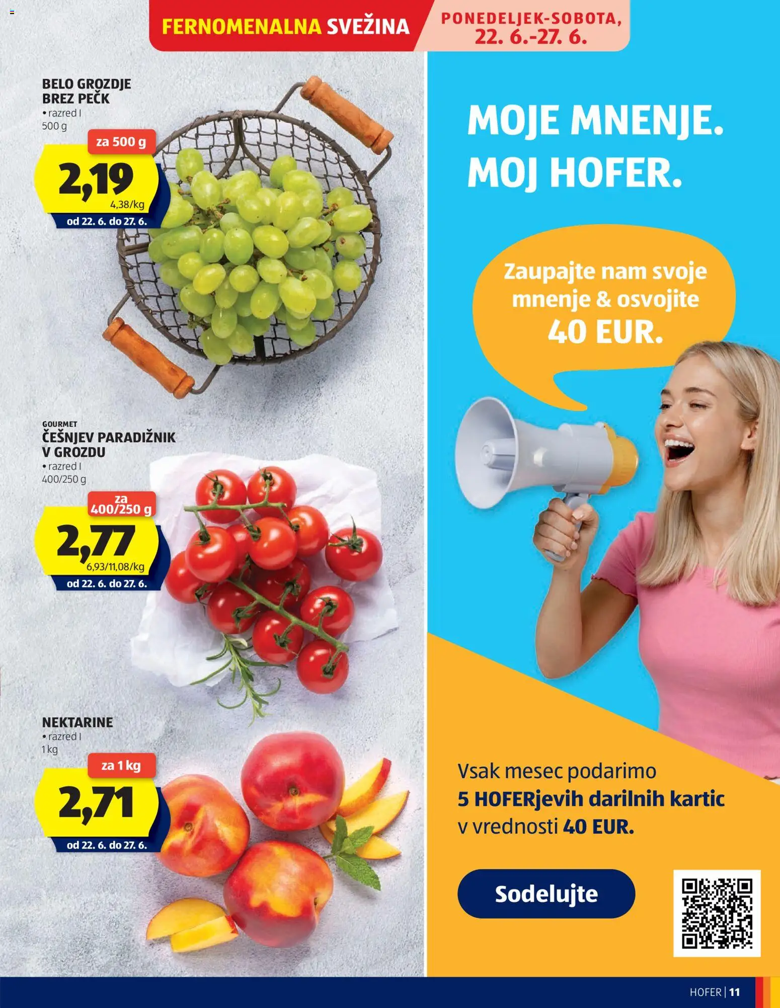 Novi Hofer katalog ponudbe – veljaven od 17.06.2026 | Stran: 11