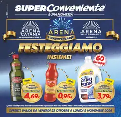 Anteprima del volantino SuperConveniente volantino Misterbianco valido a partire dal 23/10/2026