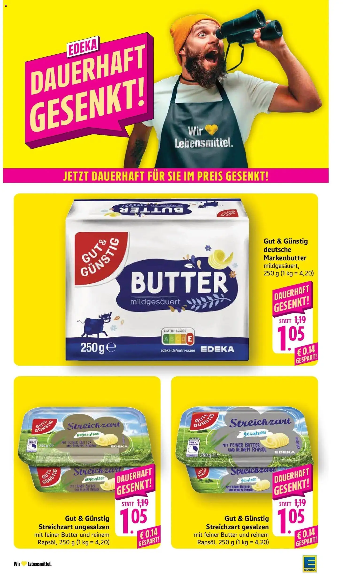 Edeka prospekt Geislingen	 – gültig ab 04.05.2026 | Seite: 27 | Produkte: Butter, Rapsöl