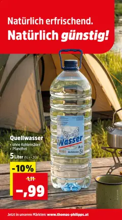 Thomas Philipps Flugblatt ab 22.06.2026 gültig | Seite: 11 | Produkte: Wasser