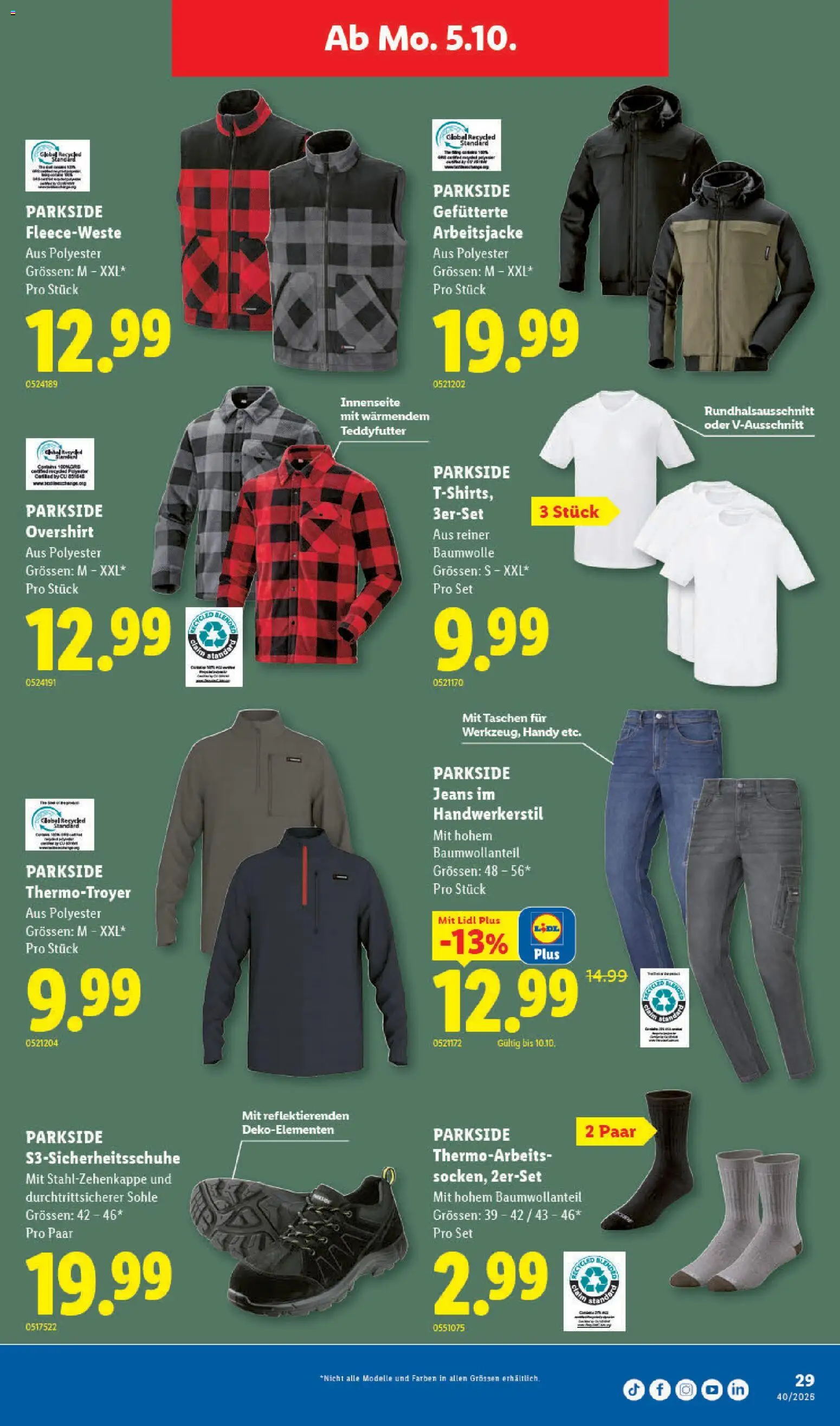 Lidl aktionen – gültig ab 01.10.2026 | Seite: 29