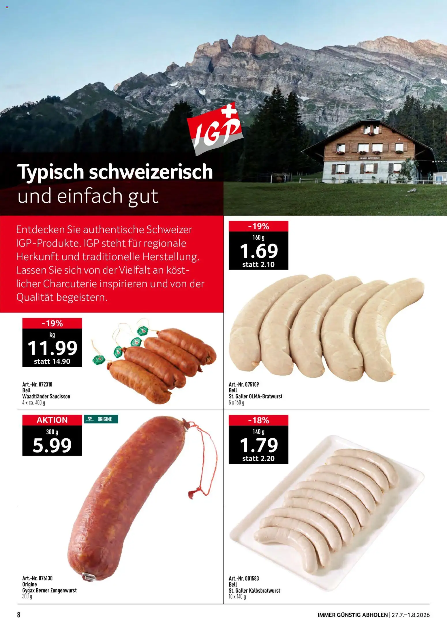 Prodega aktionen – gültig ab 27.07.2026 | Seite: 8