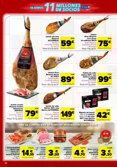 Vista previa Carrefour folleto válido desde el 23.04.2026 | Página: 10 | Productos: Jamón serrano, Queso, Jamón, Horno