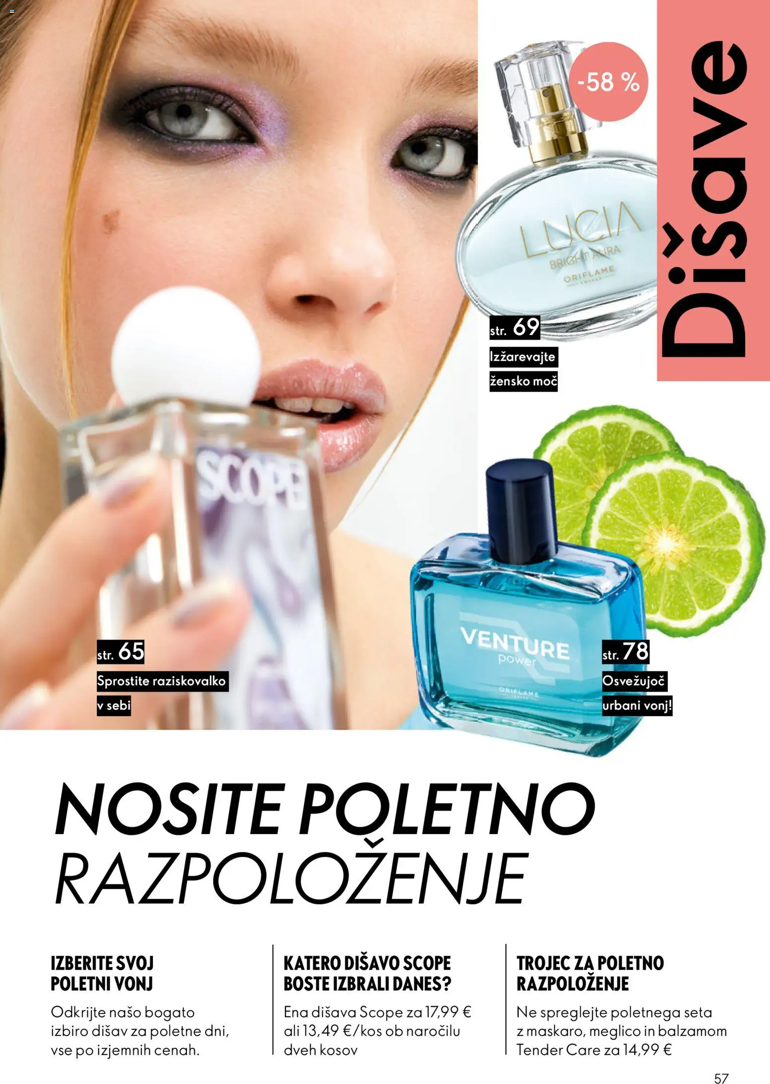 Novi Oriflame katalog ponudbe – veljaven od 05.08.2026 | Stran: 57