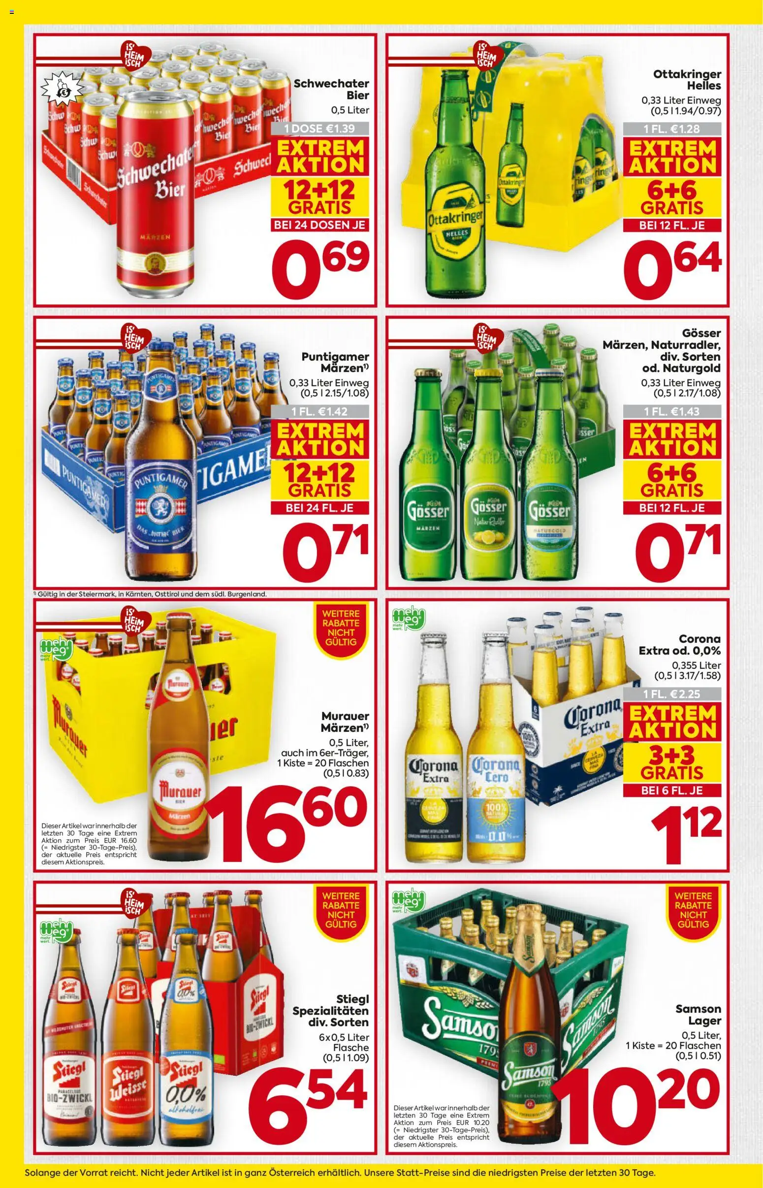 Billa Flugblatt - Steiermark gültig ab 28.05.2026 | Seite: 14 | Produkte: Bier