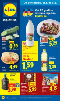 Lidl Katalog - Pregled kataloga iz trgovine Lidl, vrijedi od 25.05.2026
