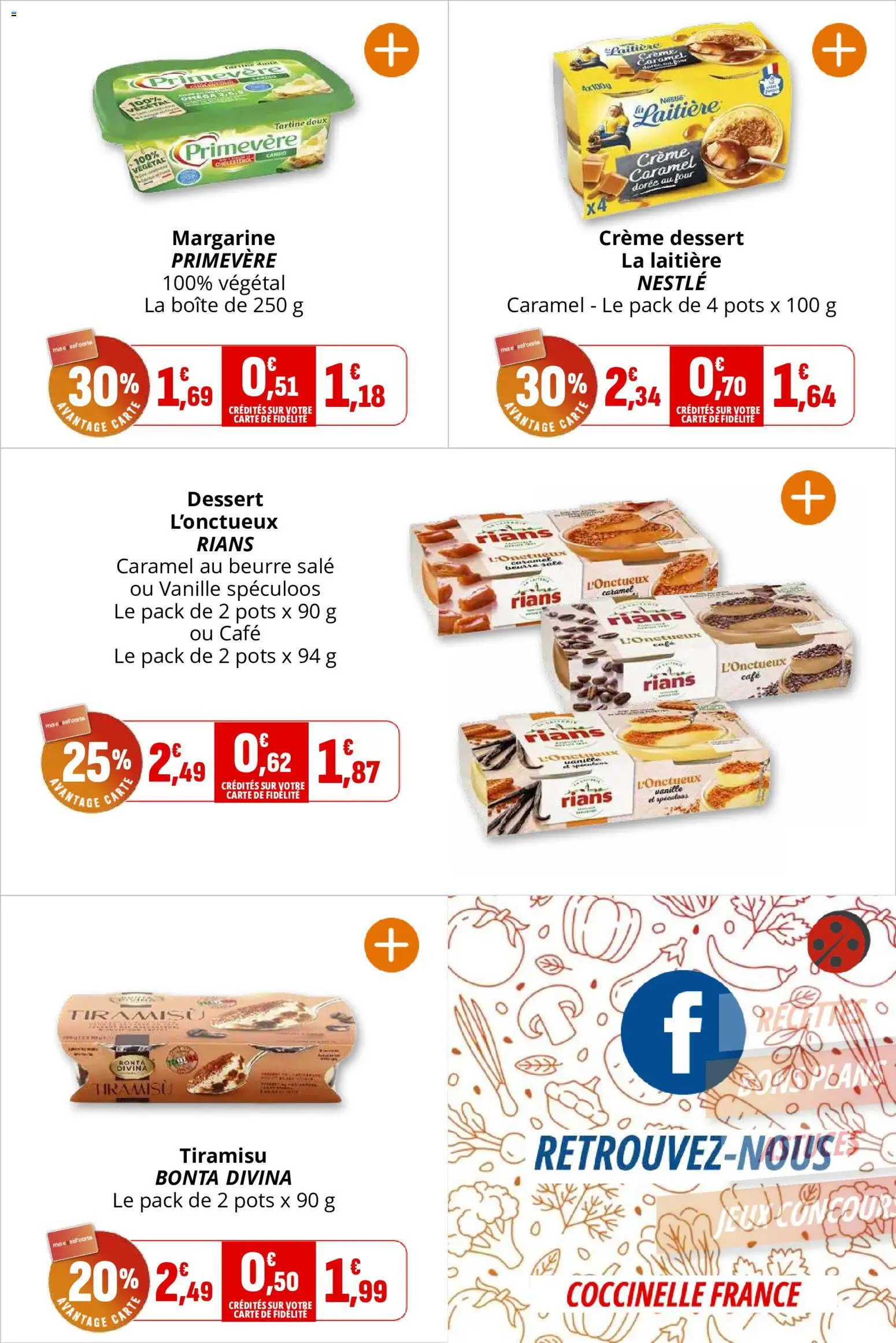 {H1} | Page: 20 | Produits: Four, Spéculoos, Beurre, Café