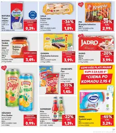 GALA Svježa jaja, A klase M razred podni uzgoj 10/1 - Pregled kataloga iz trgovine Kaufland, vrijedi od 09.09.2026 | Stranica: 39