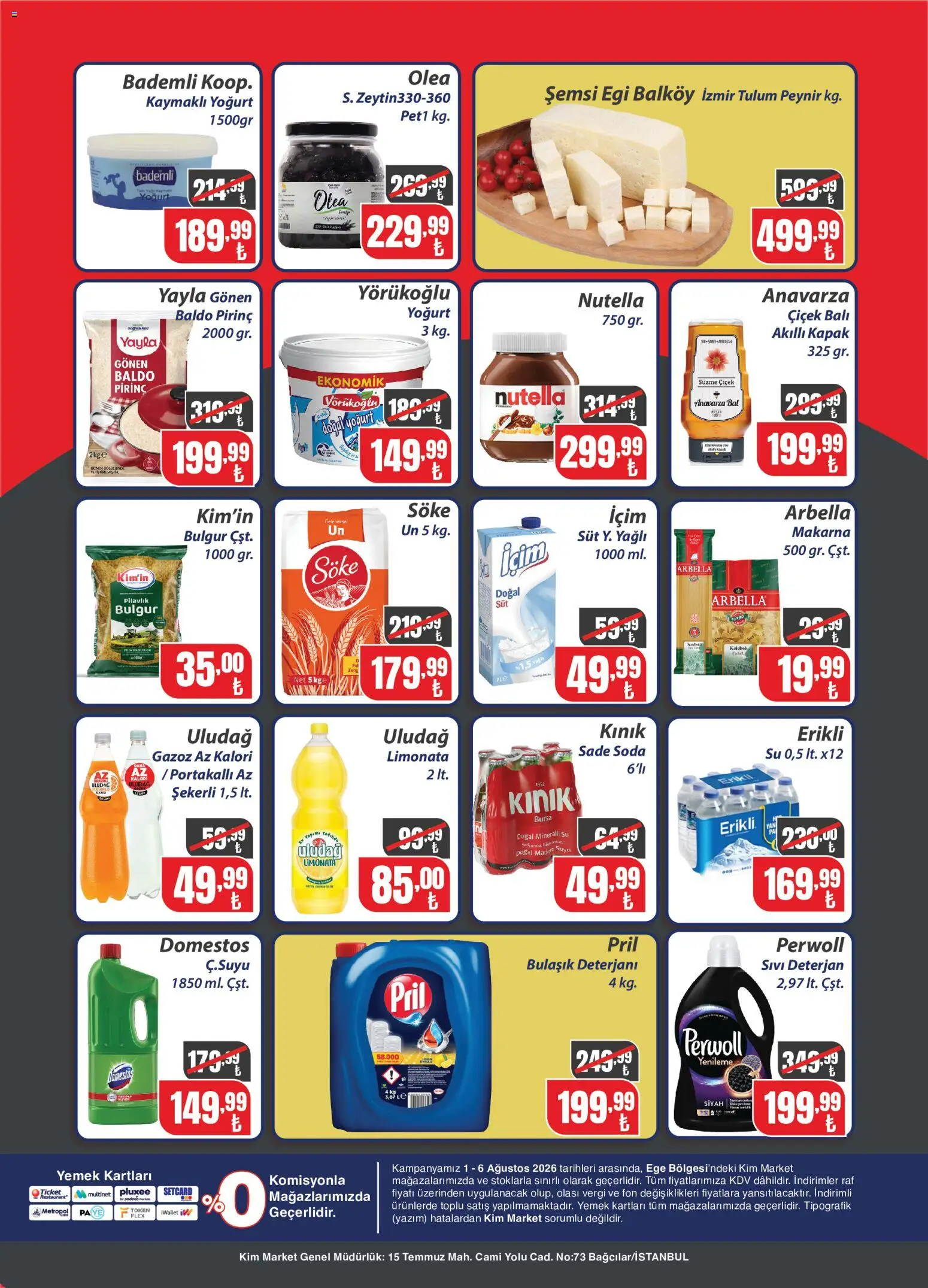 Kim Market Katalog - 01 Ağustos 2026 tarihinden itibaren geçerlidir | Sayfa: 2