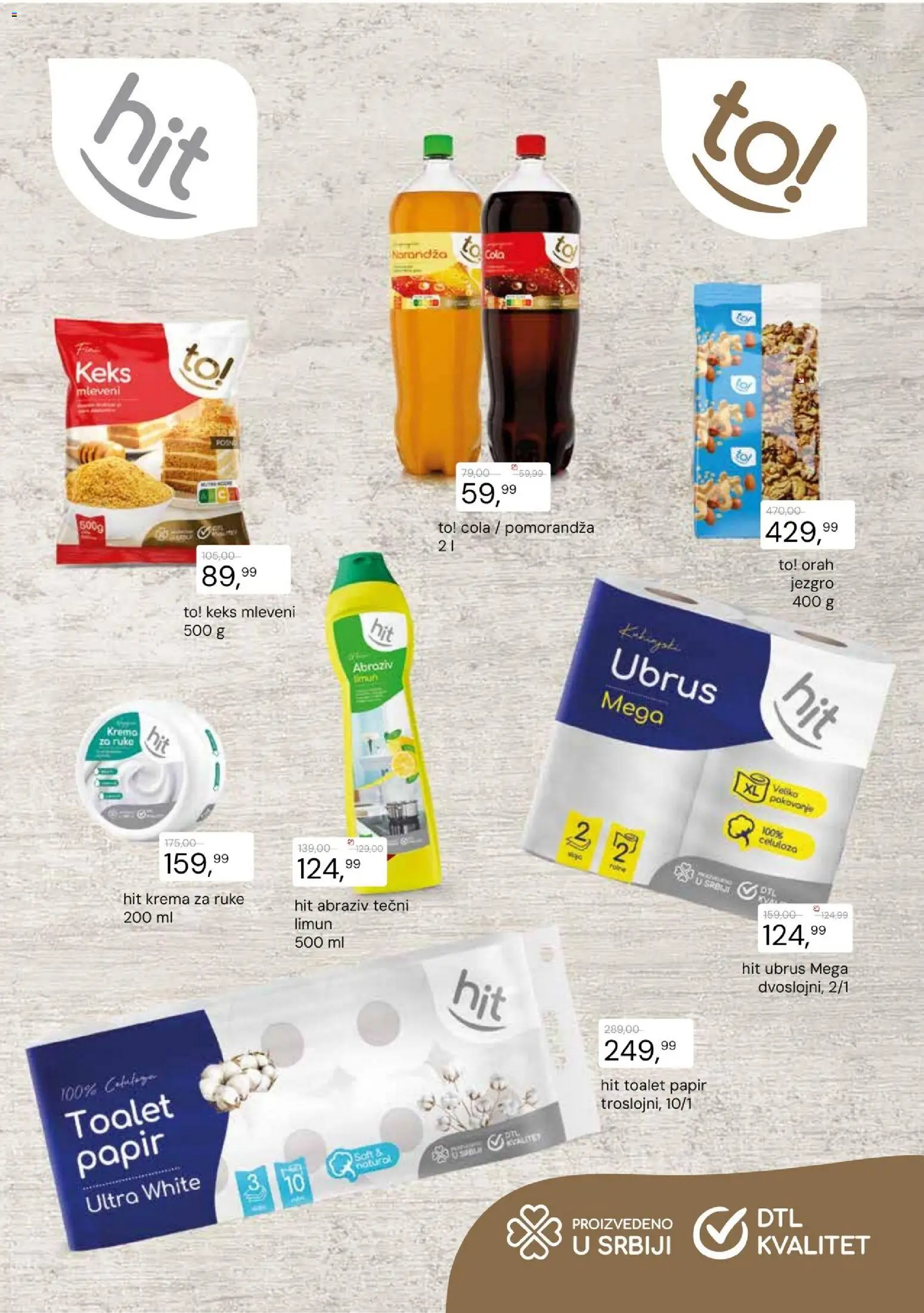 Metalac Proleter katalog - važi od 21.10.2026 | Strana: 2 | Proizvode: Keks, Ubrus, Krema za ruke, Limun