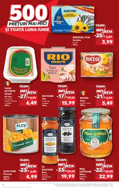 Kaufland RO Zalau - amely érvényes a következő dátumtól: 03.06.2026 | Oldal: 6 | Termékek: Hering, Saláta