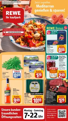 Rewe Prospekt Gevelsberg ab 31.08.2026 gültig