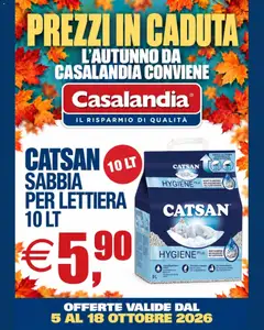 Anteprima del volantino Casalandia volantino valido a partire dal 05/10/2026