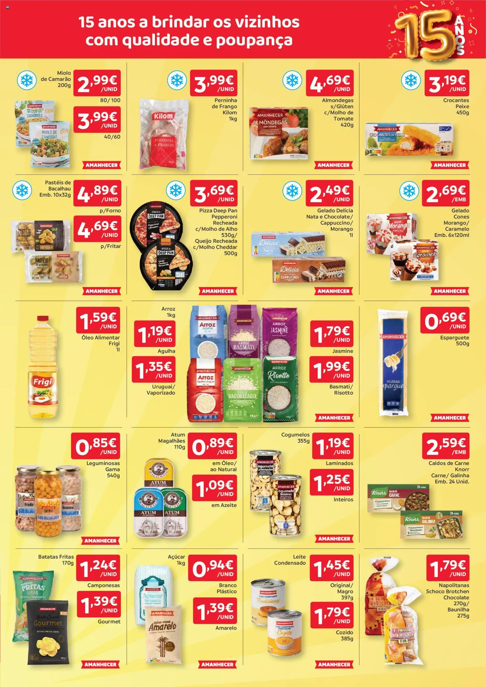 Amanhecer folheto │ válido de 04.06.2026 | Página: 3 | Produtos: Óleo, Cheddar, Tomate, Batatas fritas