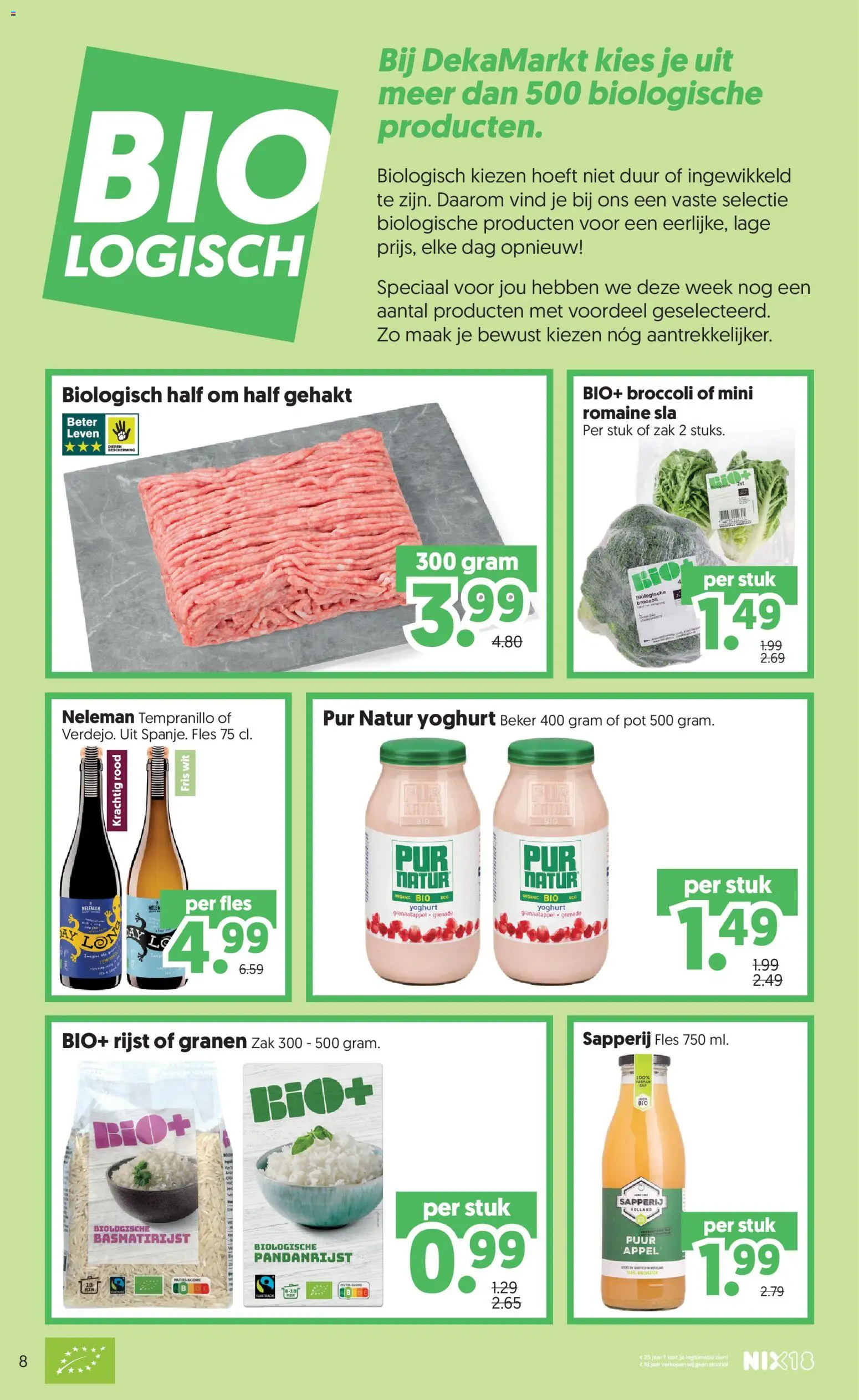 {H1} | Pagina: 8 | Producten: Rijst, Granen, Alcohol, Appel