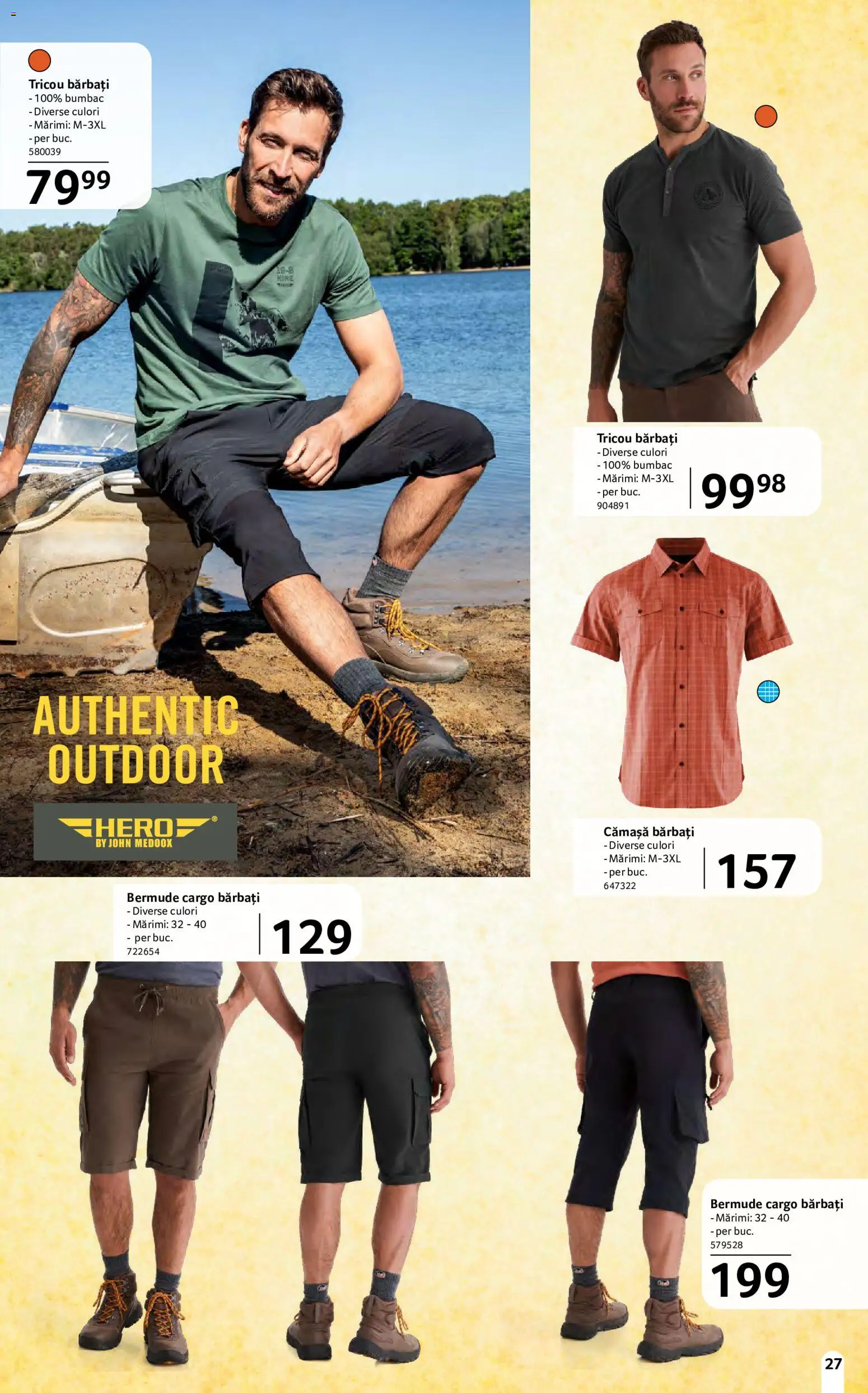 Noul catalog Selgros – valabil de la 15.05.2026 | Pagină: 27 | Produse: Tricou