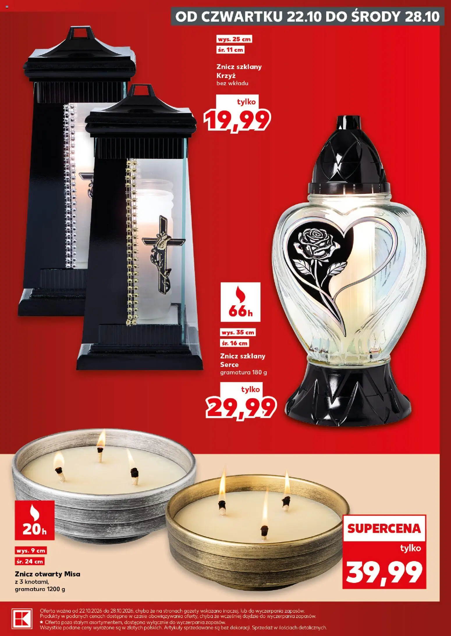 Kaufland Polsko leták - Katalog znicze od 22.10.2026 | Strana: 9