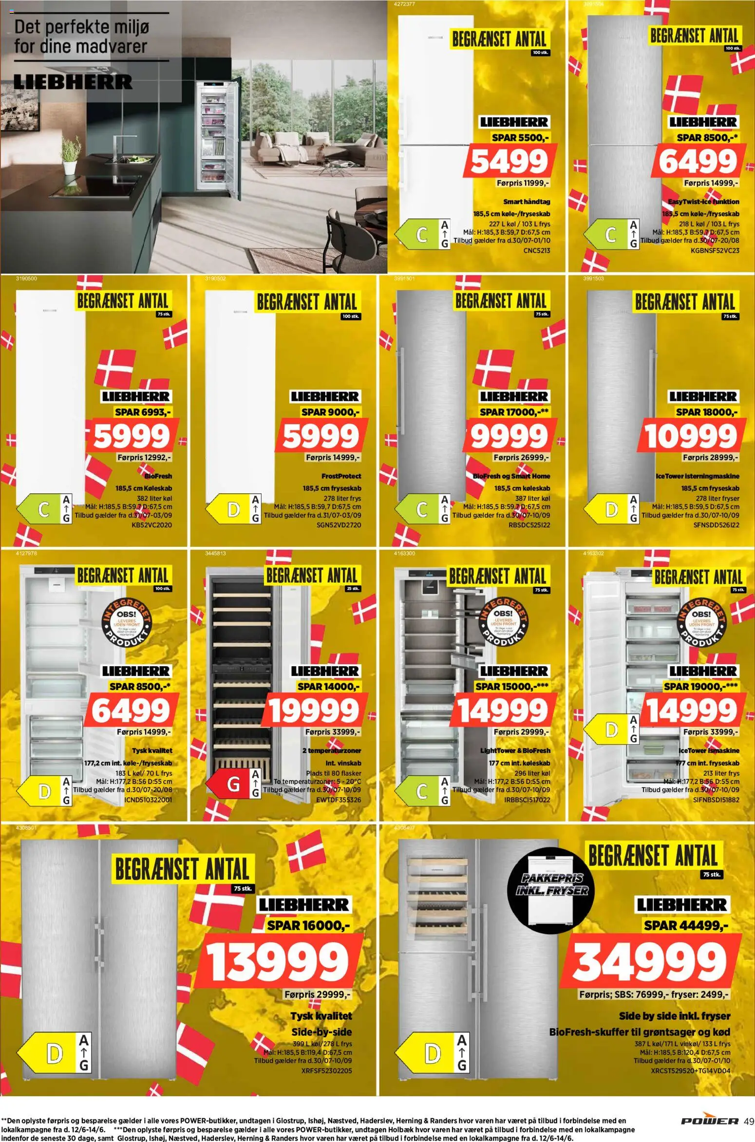 Power tilbudsavis – gyldig fra 30/07/2026 | Side: 49 | Produkter: Smart Home, Køleskab