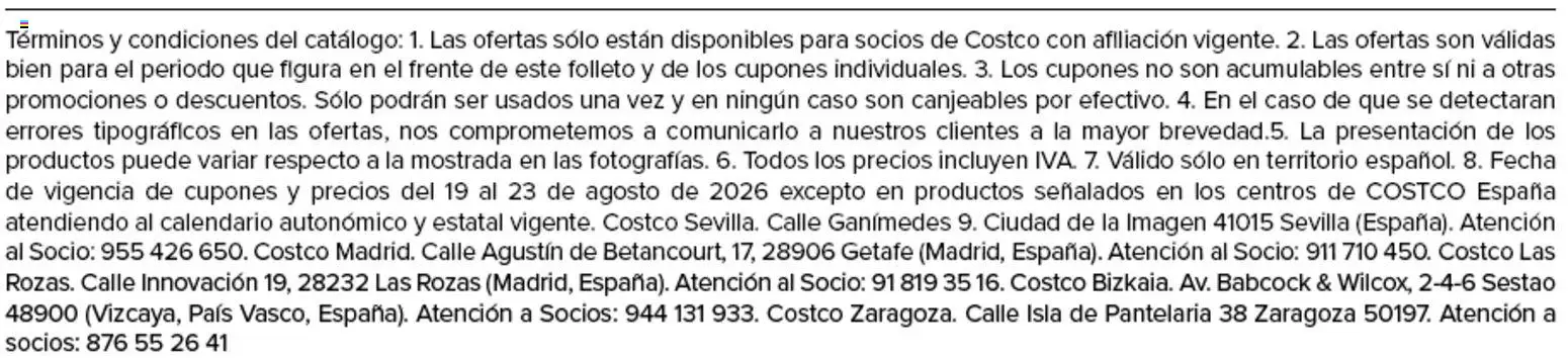 Costco Bebé │ válido desde el 19/08/2026 | Página: 9