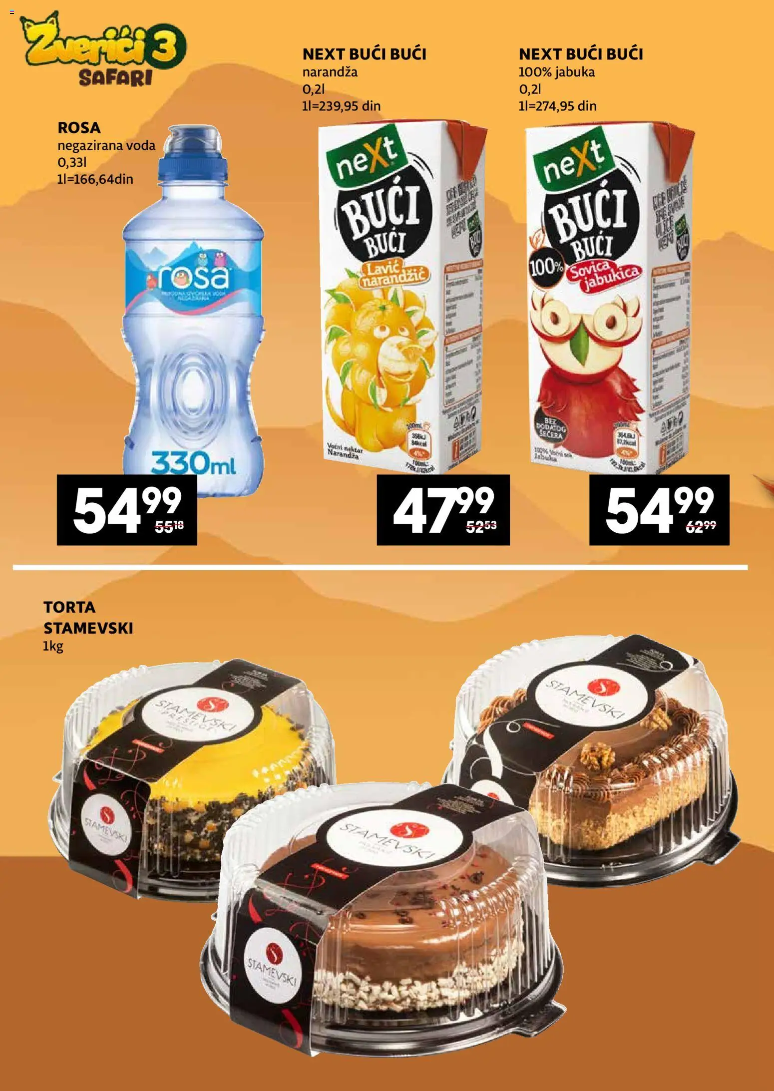 Idea katalog - važi od 20.04.2026 | Strana: 10 | Proizvode: Nektar, Negazirana voda, Voda, Torta