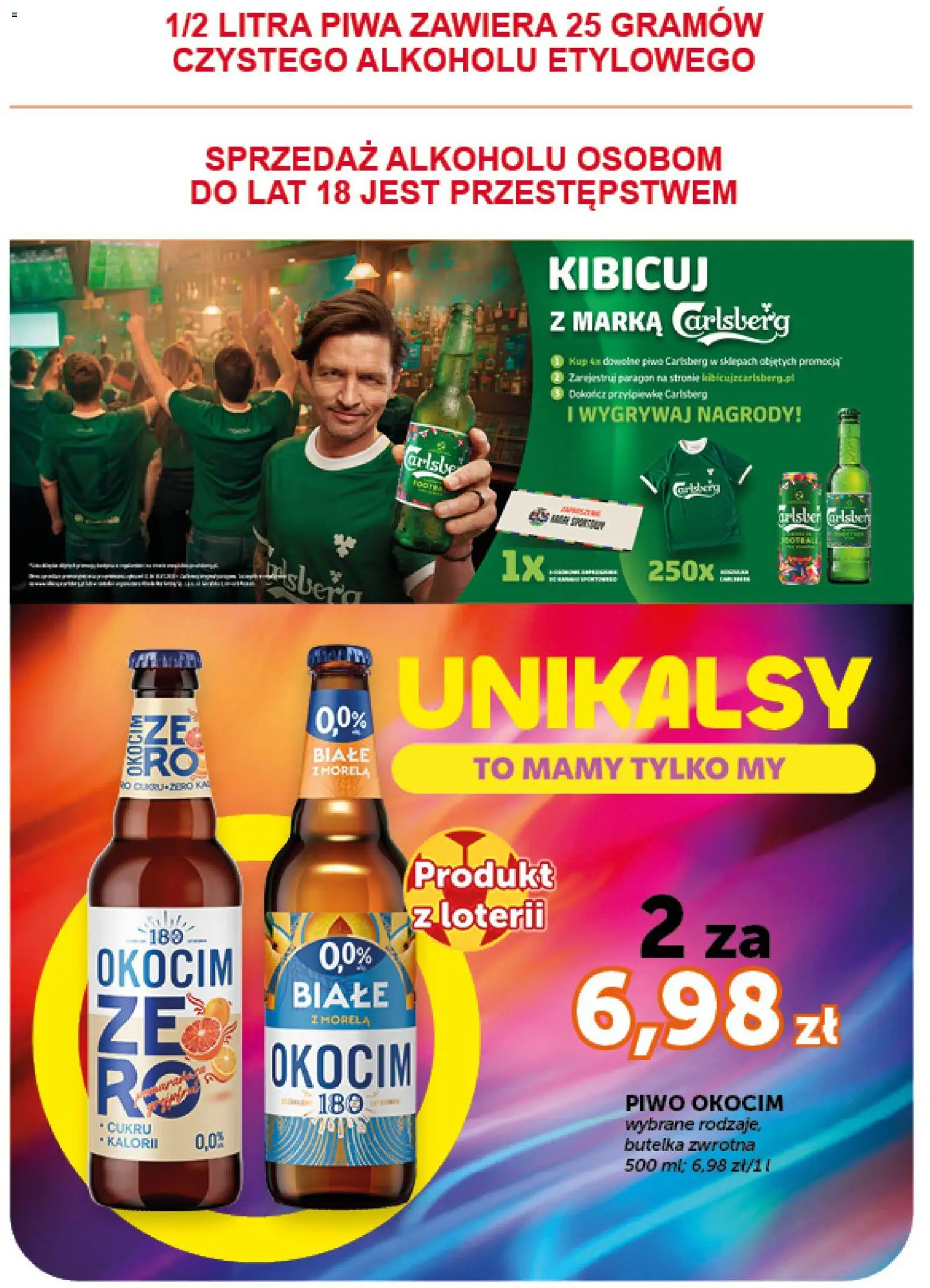 Euro Sklep gazetka od 09.07.2026 | Strona: 19 | Produkty: Piwo Carlsberg, Piwo