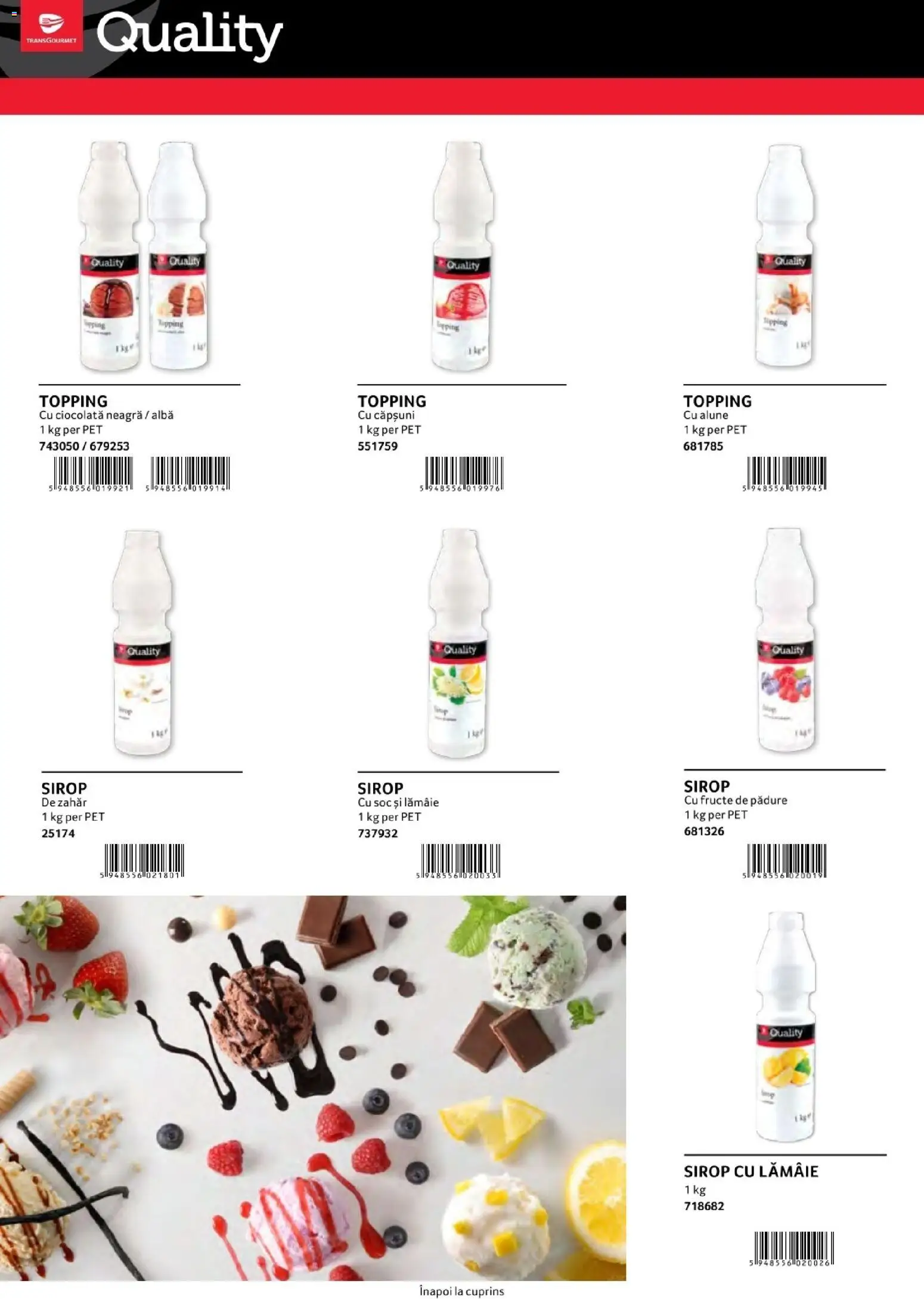 Noul catalog Selgros – valabil de la 01.08.2026 | Pagină: 24 | Produse: Căpșuni, Sirop, Fructe, Lămâie