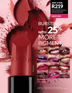 Avon specials catalogue – valid from 01.06.2026 | Page: 71 | Products: Basket, Wine, Lipstick