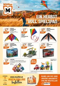 Müller Spielwaren Highlights ab 27.09.2026 gültig