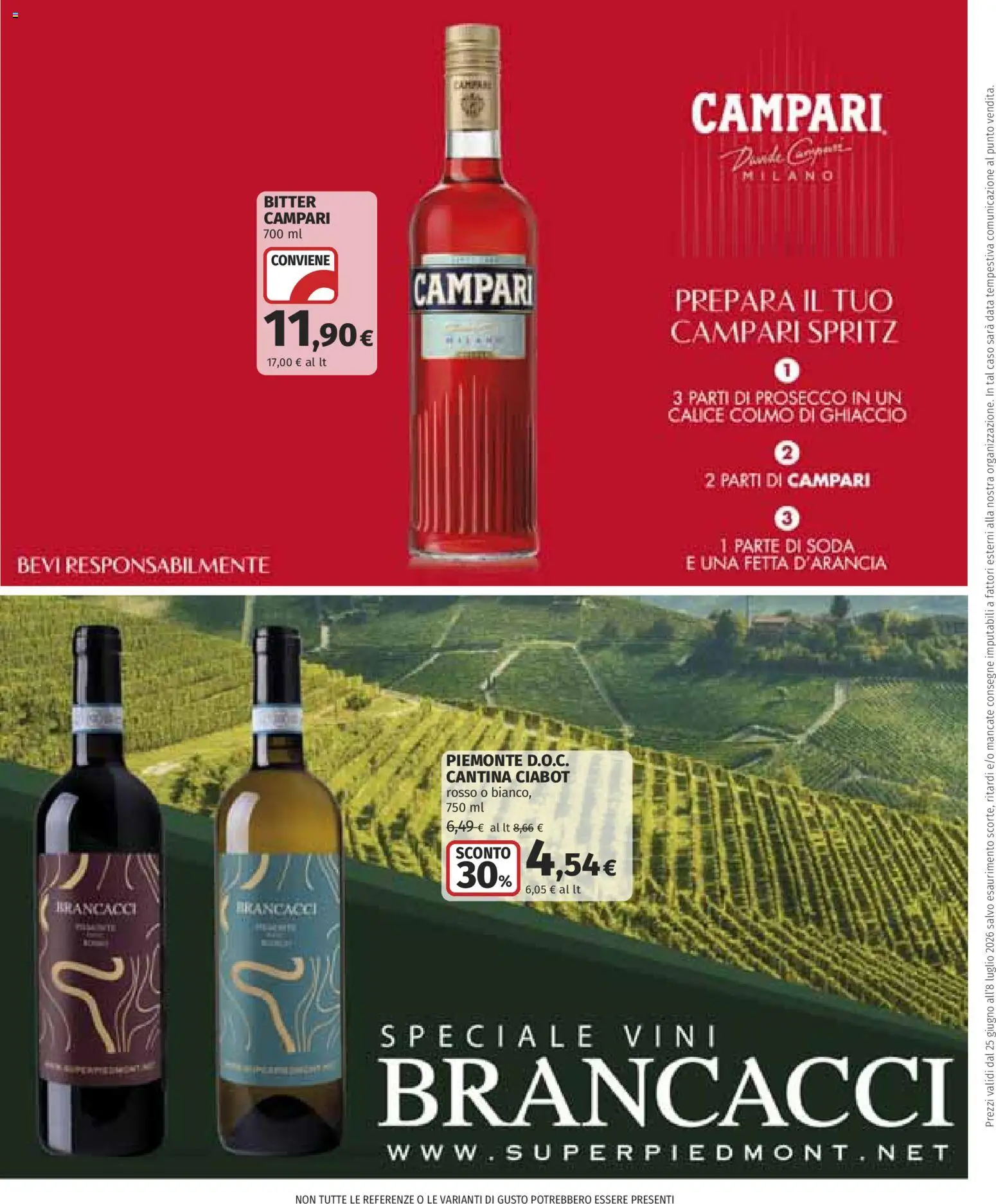 Volantino COOP del 25/06/2026 | Pagina: 22 | Prodotti: Calice, Prosecco, Data