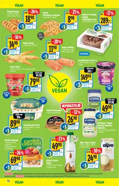 Náhled letáku Albert katalog - Supermarket - Bio od 13.05.2026 | Strana: 12 | Produkty: Veggie, Čokoládový dort, Hellmann's, Sójový nápoj