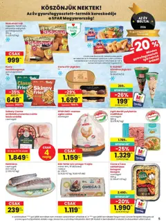 Spar akciós újság - amely érvényes a következő dátumtól: 2026.07.16. | Oldal: 5
