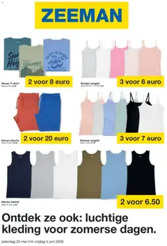 Zeeman folder - Voorbeeld van een folder van Zeeman, geldig van 23.05.2026