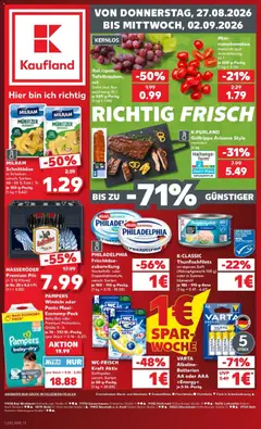 Kaufland Prospekt Höchstadt ab 27.08.2026 gültig