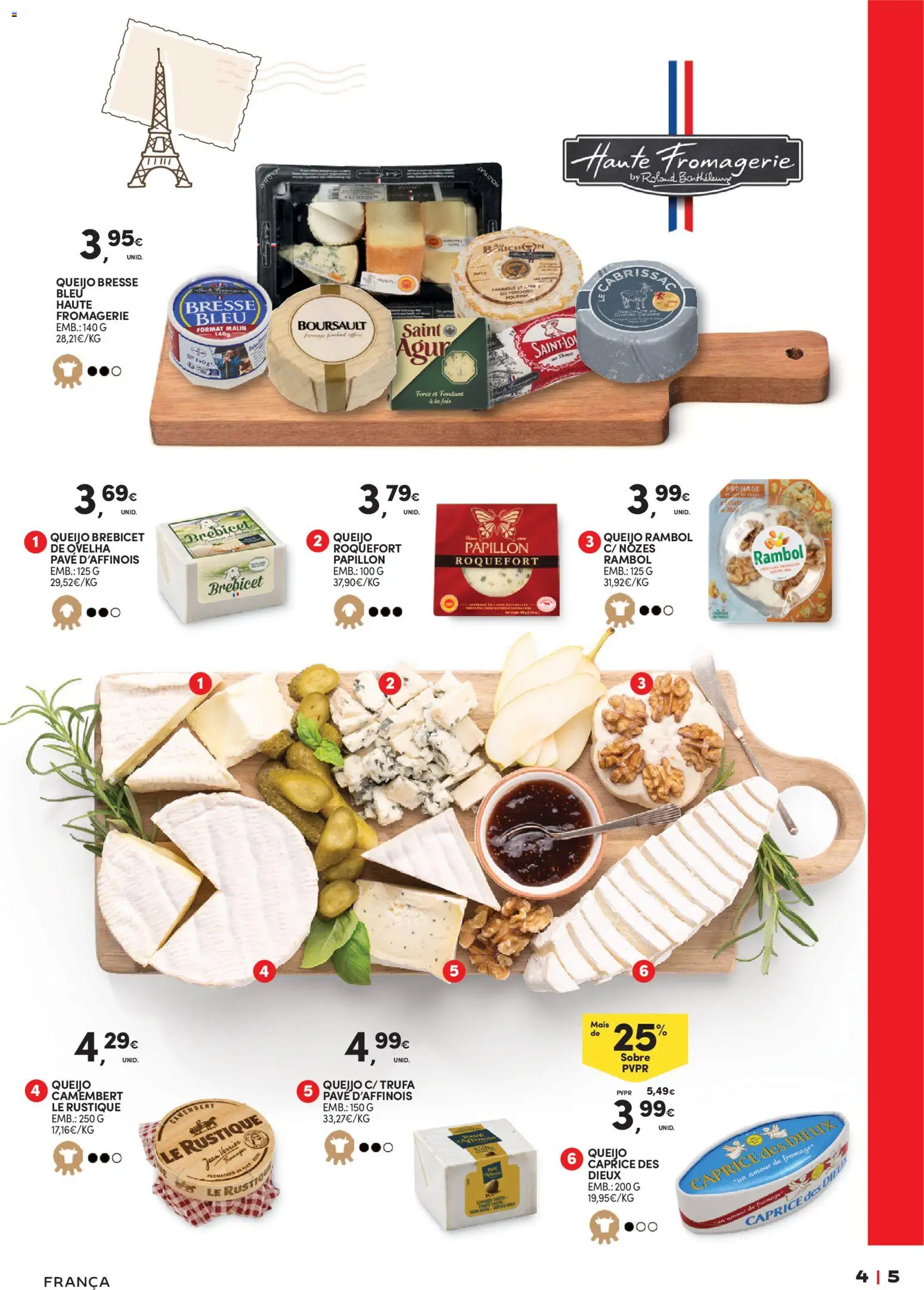 Continente - Charcutaria e Queijos │ válido de 14/07/2026 | Página: 5 | Produtos: Queijo, Nozes