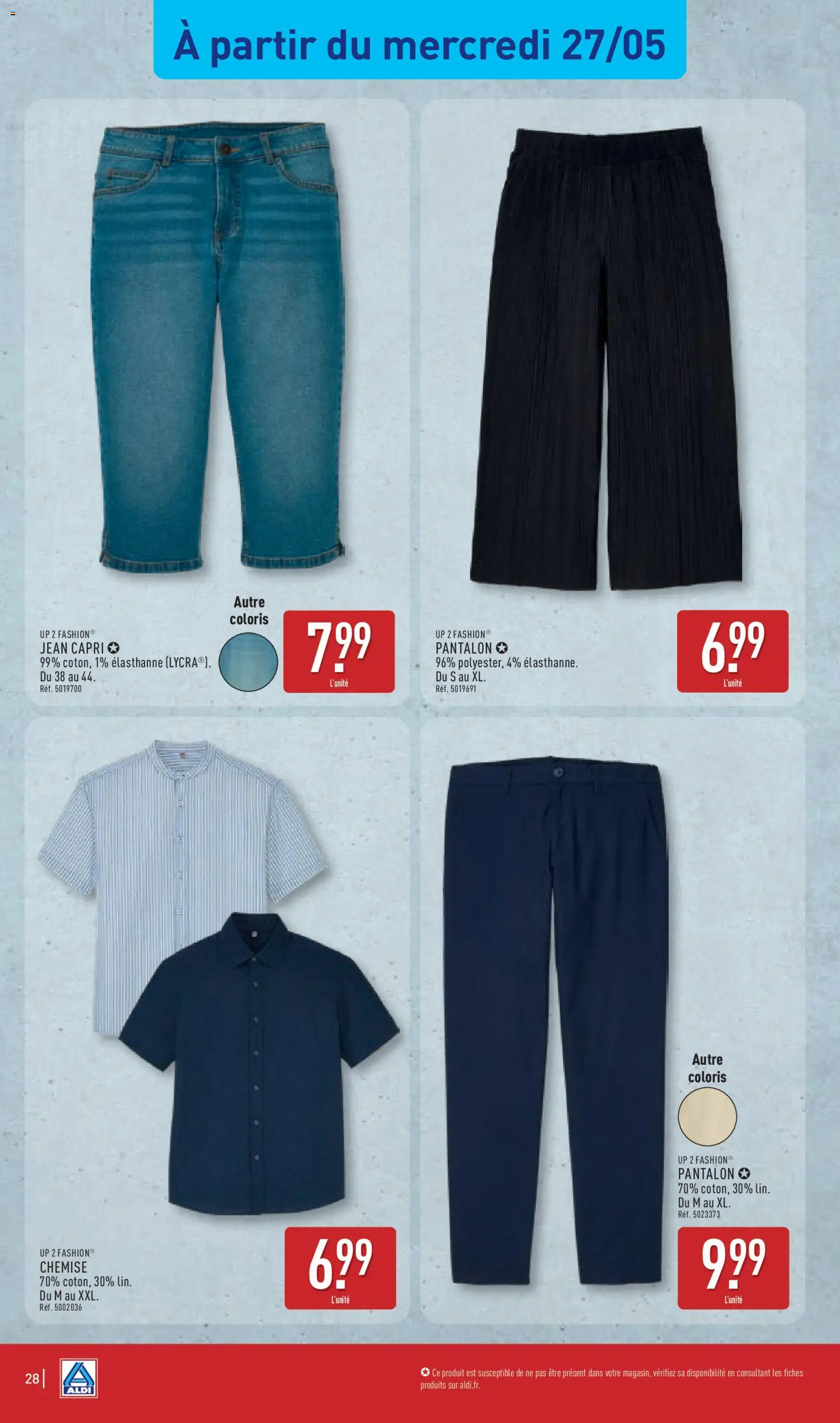 {H1} | Page: 30 | Produits: Chemise, Pantalon