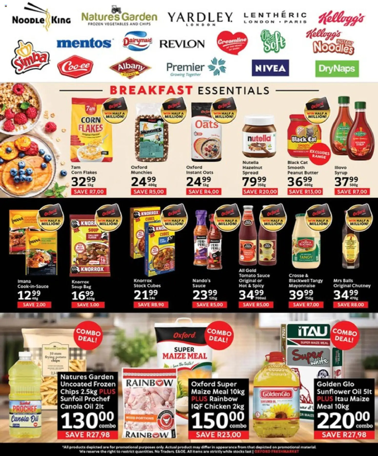 New Oxford Freshmarket catalogue – valid from 21/10/2026 | Page: 6 | Products: Corn, Chutney, Maize meal, Noodles