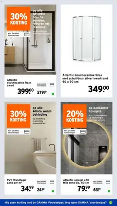 GAMMA folder - Voorbeeld van een folder van GAMMA, geldig van 13-07-2026 | Pagina: 50 | Producten: Spiegels, Douche, Spiegel, Ciseaux
