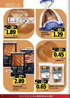 Fresh leták platný od 10.09.2026 | Strana: 8 | Produkty: Chlieb, Závin, Protein, Pečivo