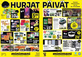 Minimani-mainoslehti voimassa 23/09/2026 alkaen