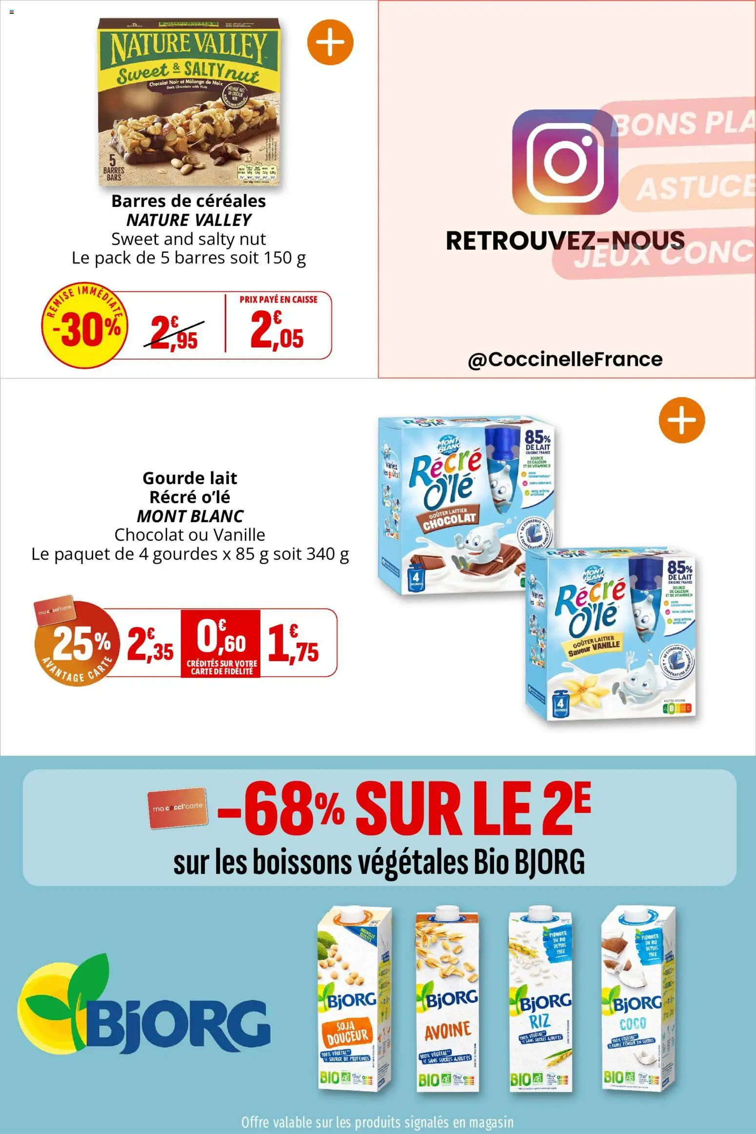 {H1} | Page: 26 | Produits: Vanille, Boissons végétales, Bjorg, Céréales