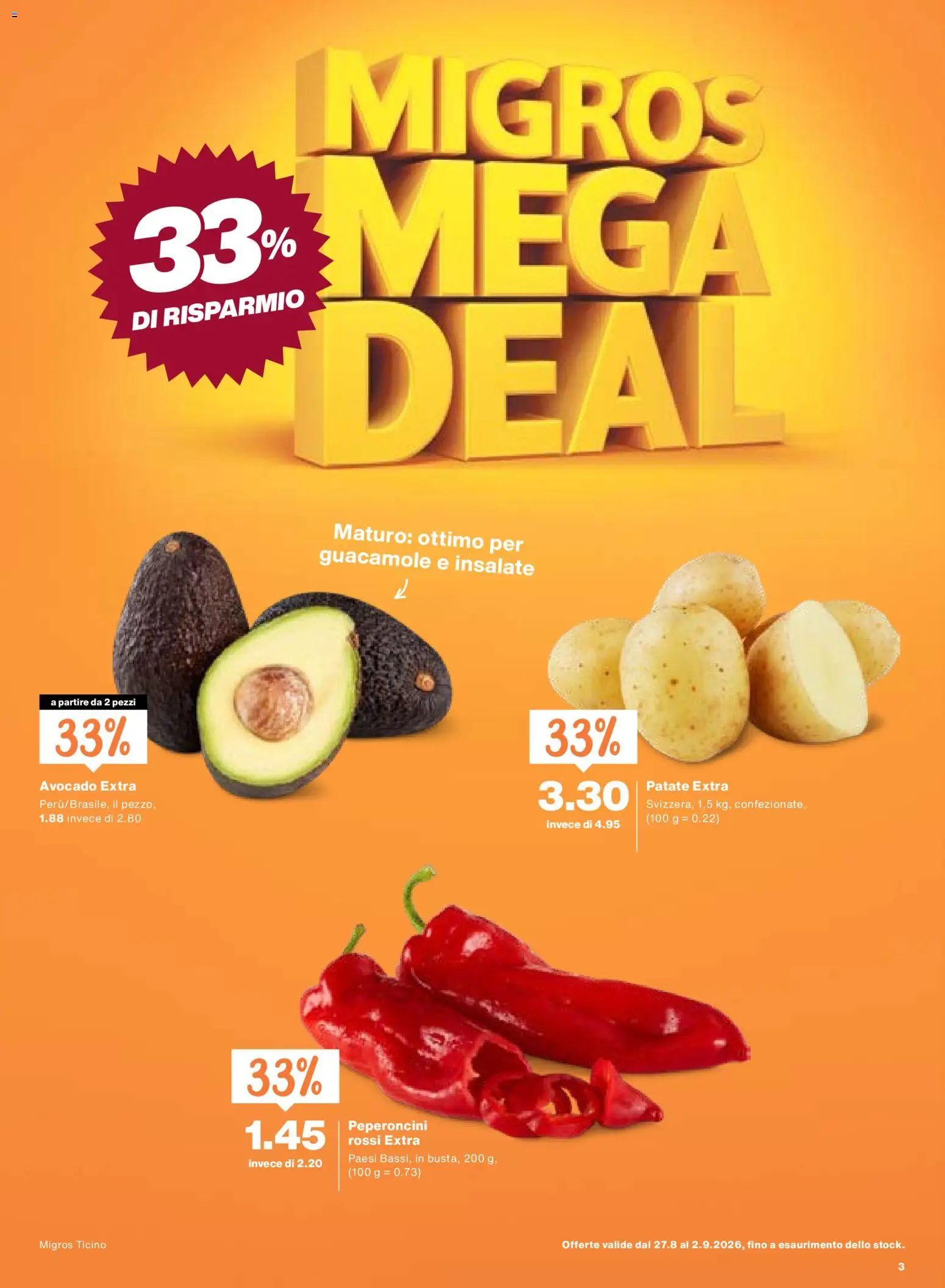 Migros aktionen IT – gültig ab 27.08.2026 | Seite: 3